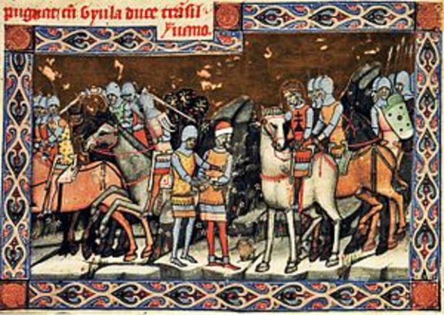 Gyula, erdélyi vajda legyőzése