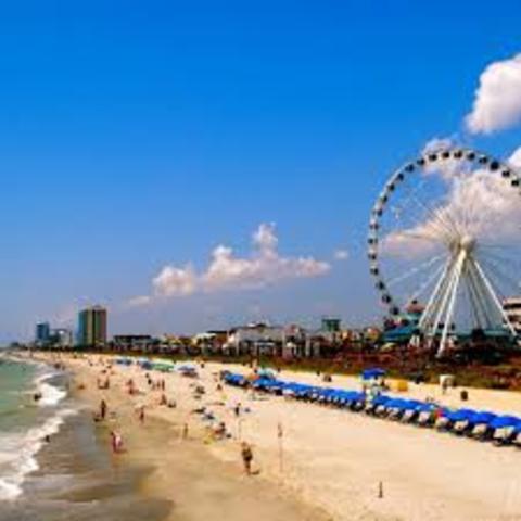 I went to Myrtle beach