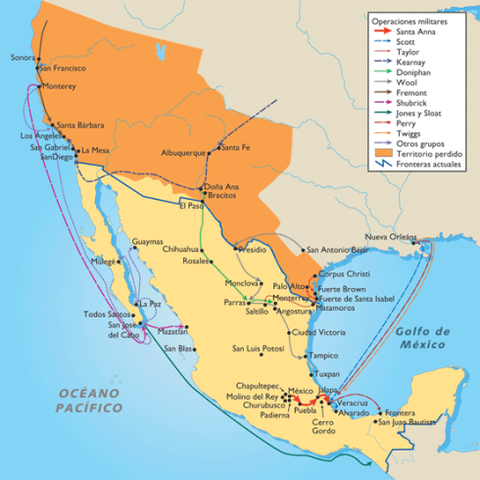 México sede mitad de territorio