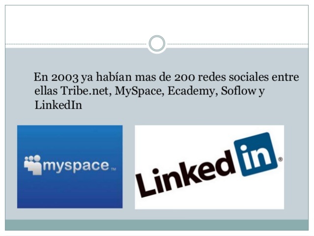Evolucion de lass redes sociales
