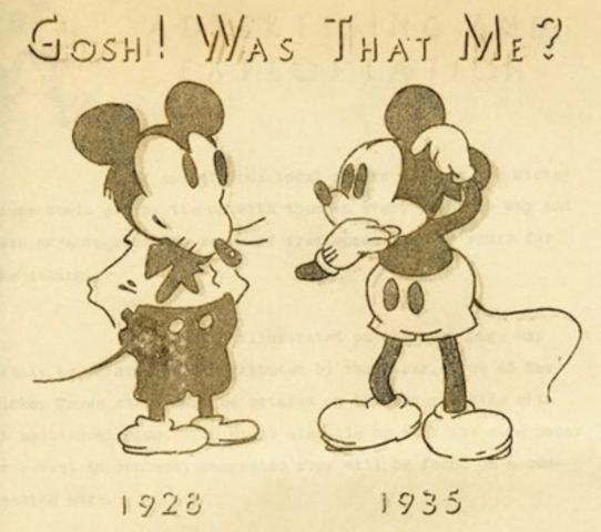 Mickey Mouse gets a makeover