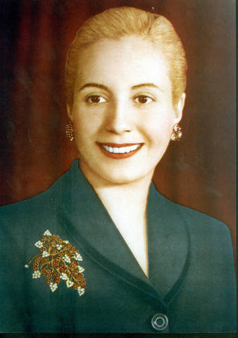 Evita Peron, política