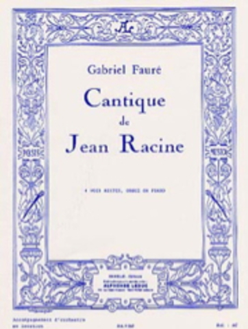 Cantique de Jean Racine