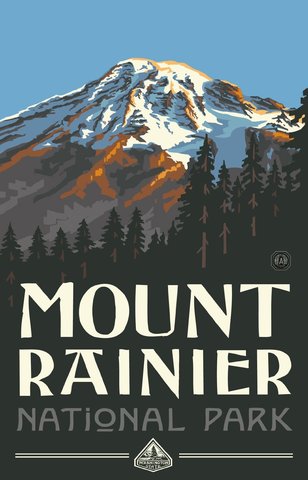 Mount Rainier National Park Created