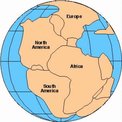 Pangea formed