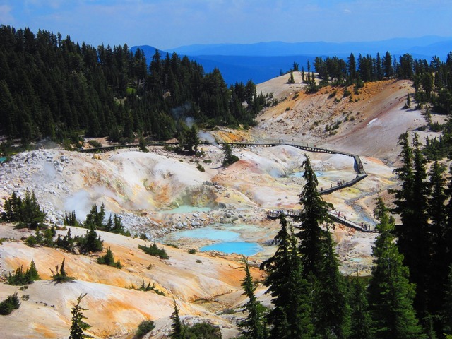 Lassen Volcanic National Park Created