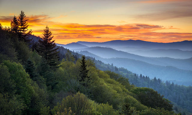 Great Smoky Mountains National Park Created