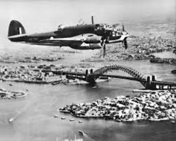 Japanese midget submarine atack on Sydney