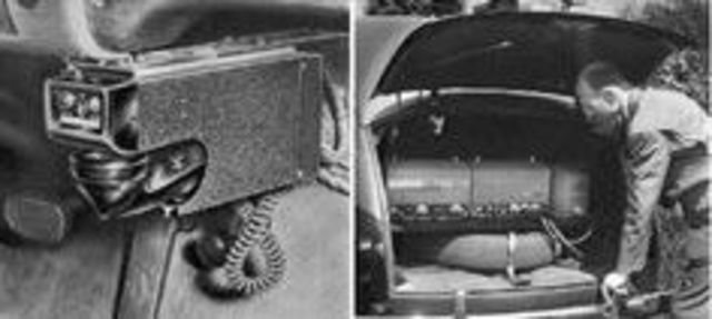 Le Bell System, téléphone pour véhicule. USA