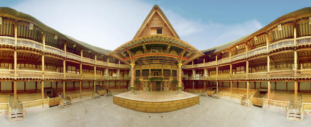 The Globe Theater was opened.