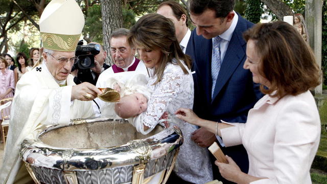 Bautizo de Rafael Faría.