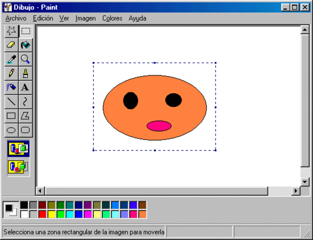 Aprendo como manejar paint
