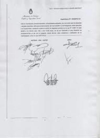 Conformación del comite ejecutivo