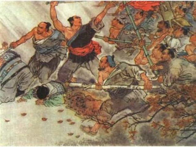 Liu Bang Conquers the Qin Dynasty