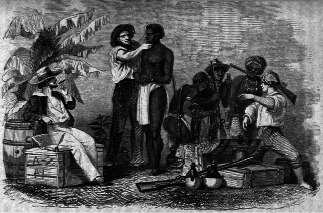Beginning of Portuguese slave trade