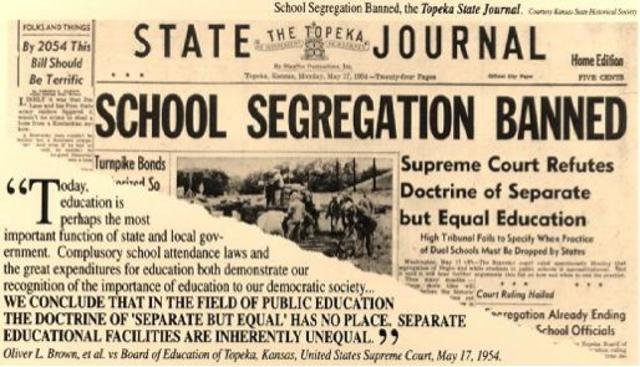Brown vs. Board of Education