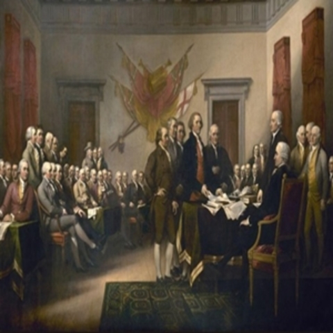 Proclamación de la independencia de E.E.U.U. 1776