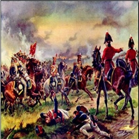Batalla de Waterloo (Derrota de Napoleón) 1815