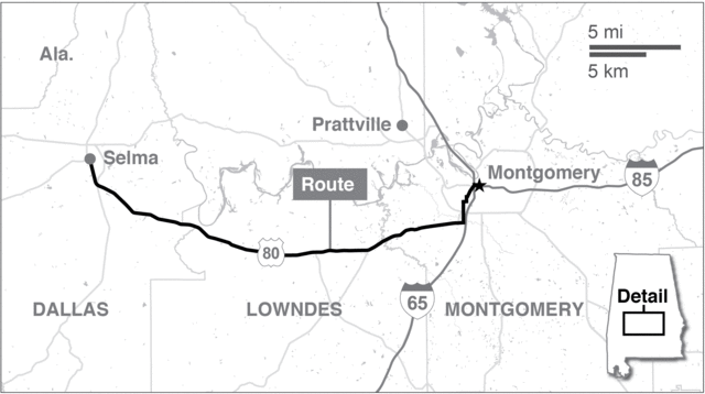 Selma to Montogomery church