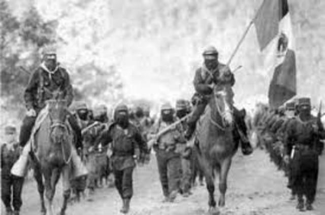 Levantamiento de zoques, chiapanecas, tzeltales y tzotziles en Chiapas