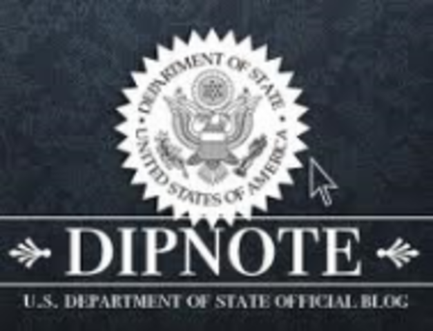 Official State Department blog launches (DIPNOTE)