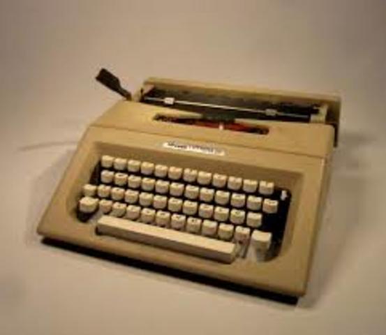 Maquina de escribir