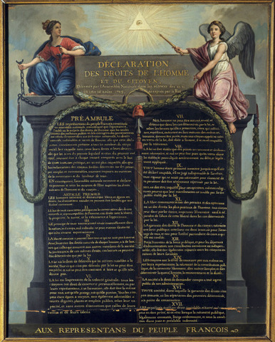 The Declaration of Rights of Man and Citizen