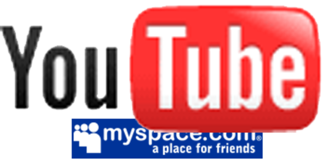 YouTube y MySpace