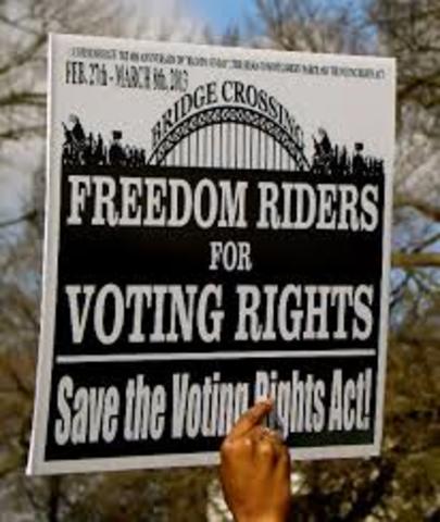 Voting rights act approved