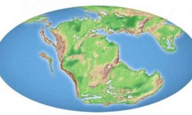 Pangaea begins to break up