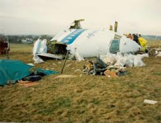 Bombing of Pan Am Flight 103 Over Lockerbie