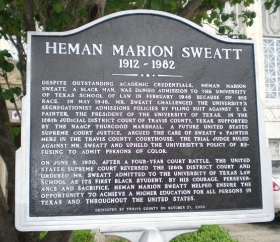 Sweatt v. Painter begins