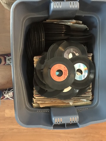 My Dad's Vinyl from the 1980s