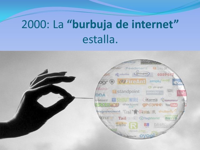 Estalla la “Burbuja de Internet