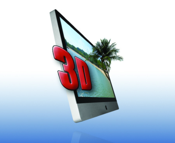 первый дисплей, способный отображать 3-D.