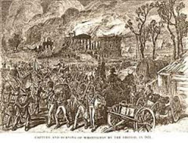 Washington D.C. Attacked and Burned