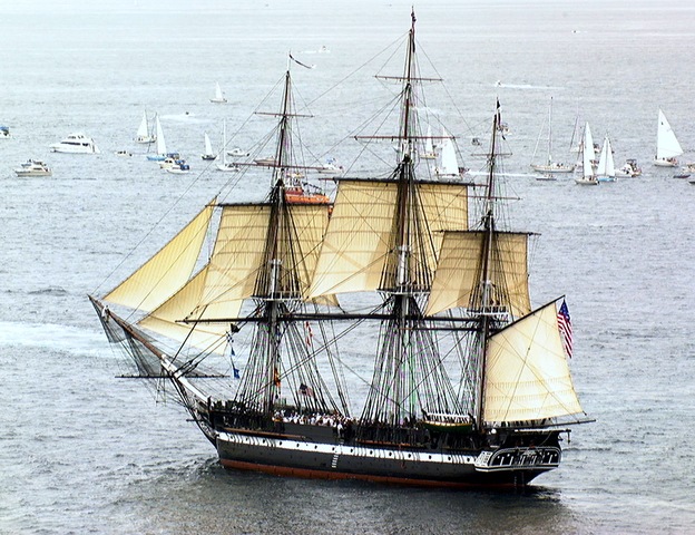 USS Constitution Scores a Victory