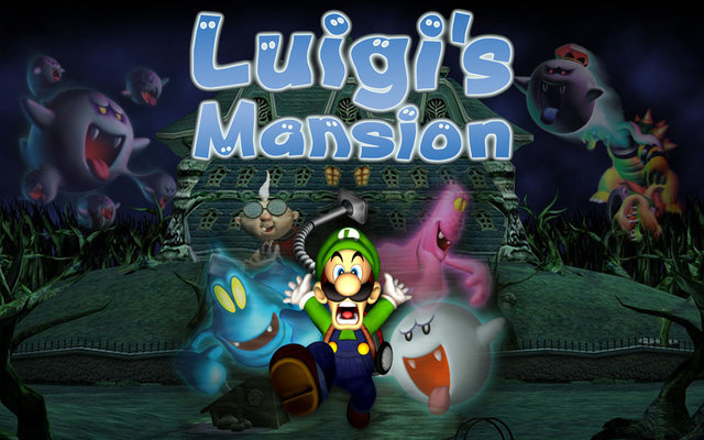 Second video game; next to Super Mario Sunshine is Luigi's Mansion.