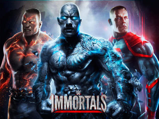Release date of my favorite mobile game; WWE Immortals.