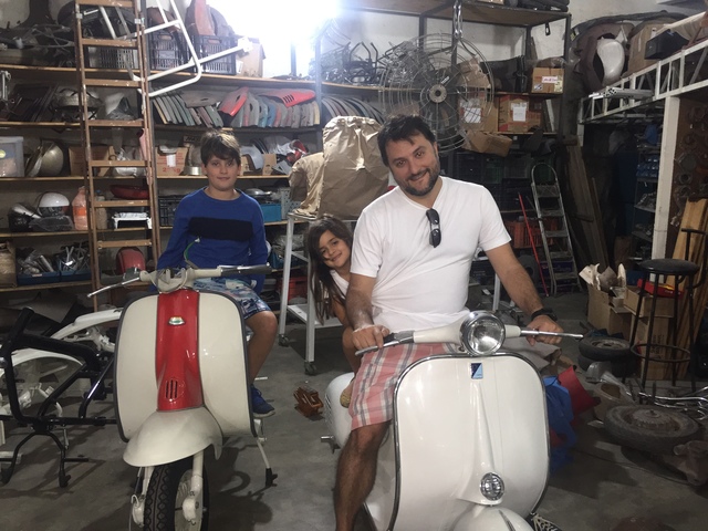 Quando meu pai comprou uma moto antiga