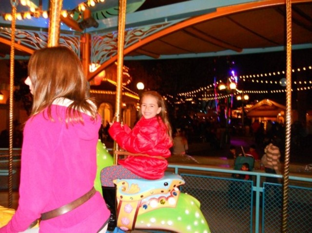 estava em Orlando no carrossel