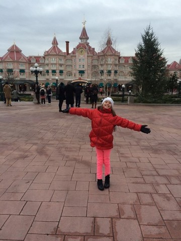 estava na Euro Disney