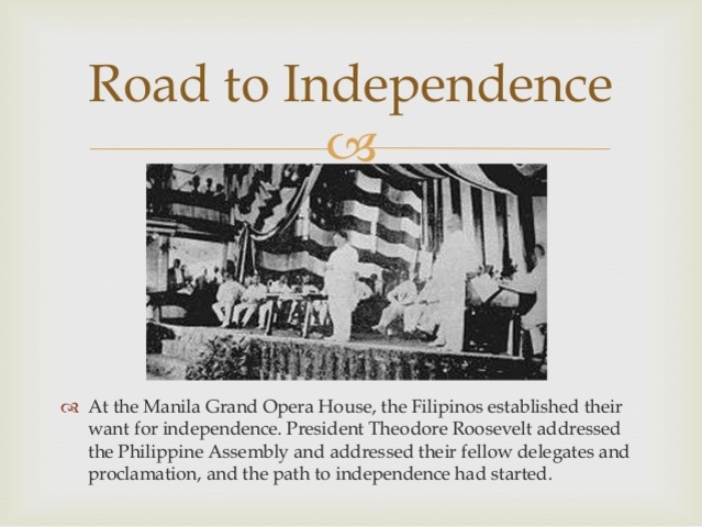 Philippines gains independence