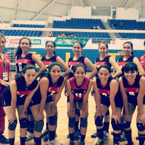 4 lugar en la olimpiada nacional de volleyball