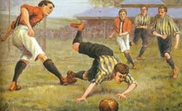 Las primeras reglas del futbol