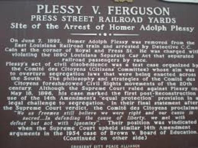 plessy v. ferguson