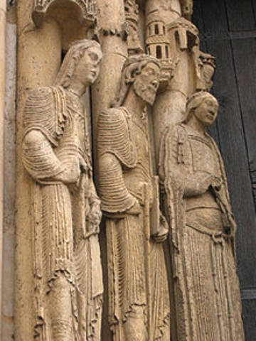 Portico de la catedral de Chartres