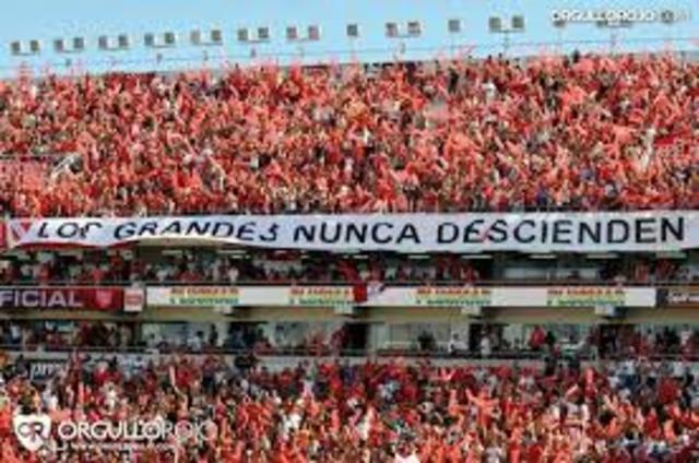 Desciende Independiente