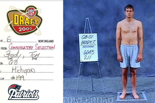 Tom Brady Drafted