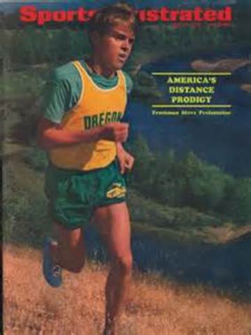 Prefontaine was featured on the cover of Sports Illustrated.